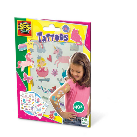 Ses tatouages créatifs pour enfants - contes de fées