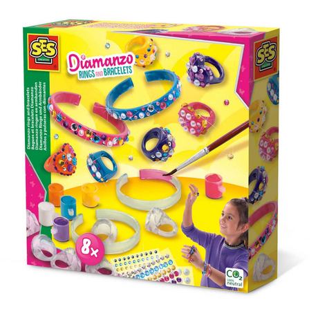 Ses creative ses bagues et bracelets diamanzo