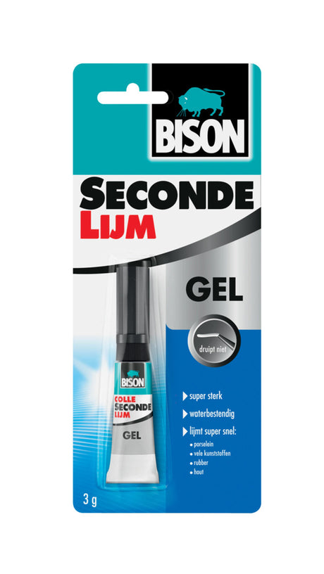 Gel superglue Bison 3g