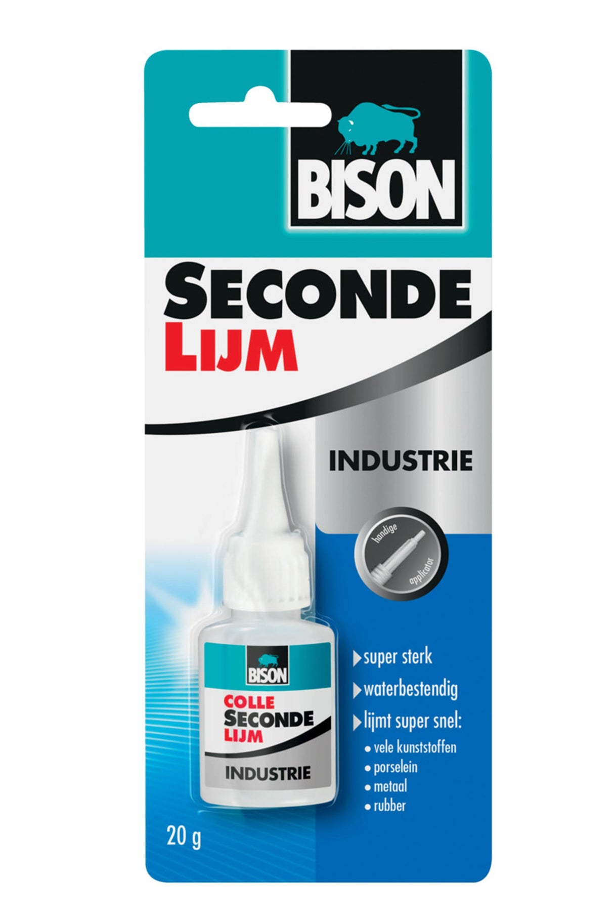 Bison super colle industrie crd 20g*12 nl - 1490154