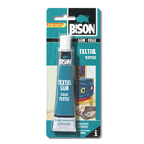 Colle textile Bison 50 ml, résistante au lavage