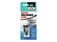 Bison superglue liquide minis 3 x 1g, superglue forte, mini emballage spécial, passe au lave-vaisselle, résistant à l'eau, pour toute réparation dans et autour de la maison