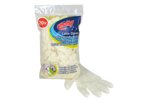 Gants en latex Multy taille unique paquet de 20 pièces