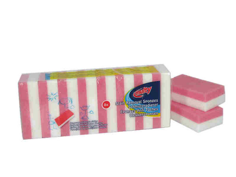 Éponges anti-taches Multy pack de 8 pièces 6x9,5x3cm