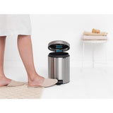 Brabantia newicon poubelle à pédale 5l acier mat