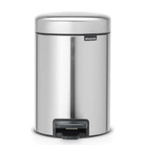 Brabantia brabantia newicon pedaalemmer 3l mat staal