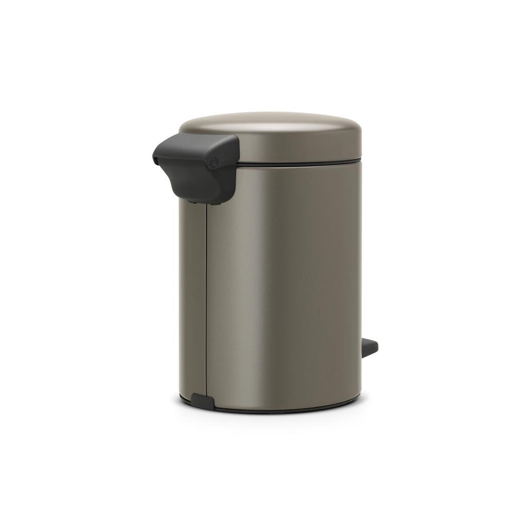 Brabantia newicon pedal bin 3L Platinum