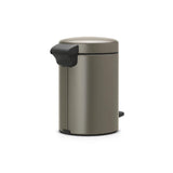 Brabantia poubelle à pédale newicon 3l platine