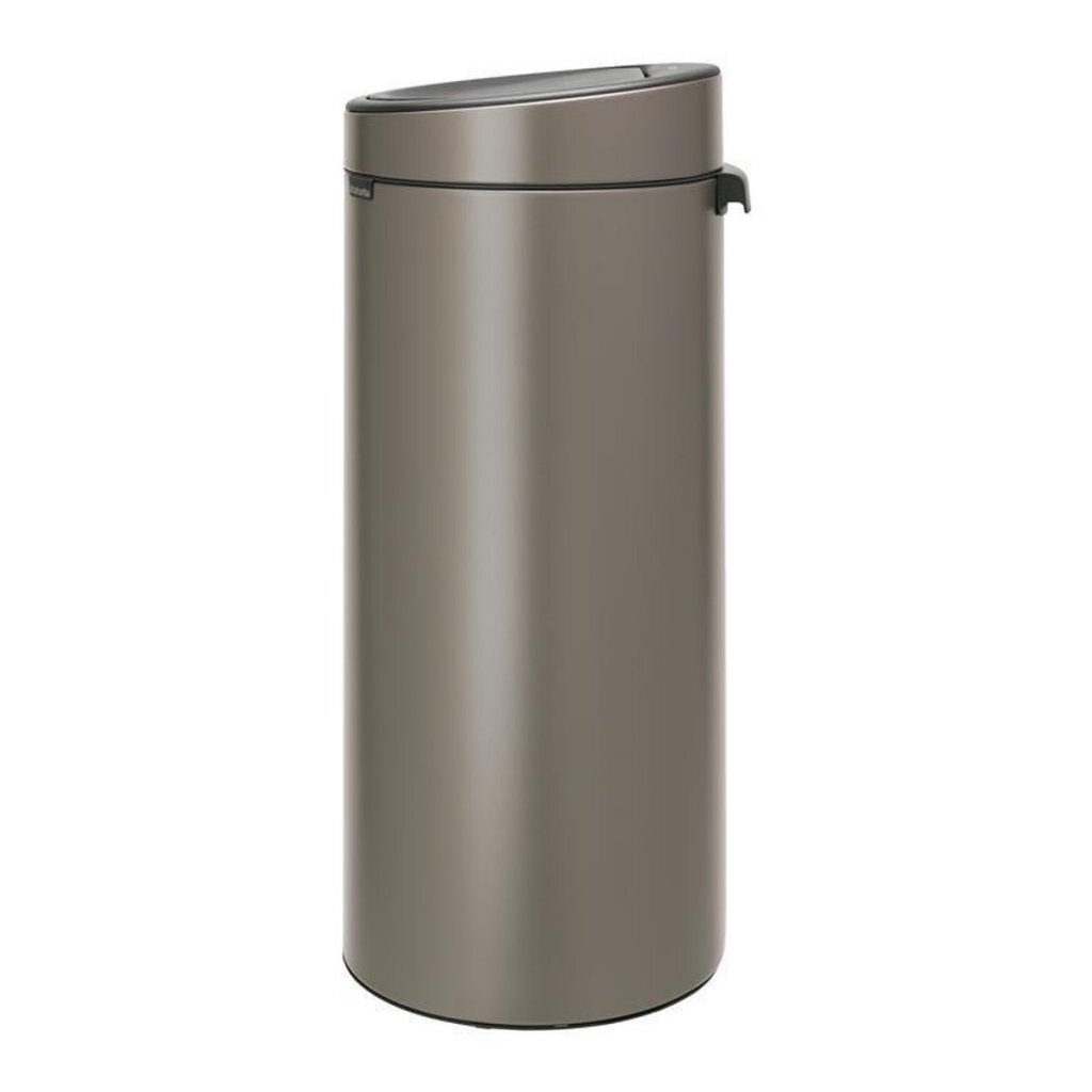 Brabantia brabantia touch bin afvalemmer 30l platinum