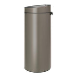 Brabantia touch bin Novo vedro odpadkov 30L Platinum