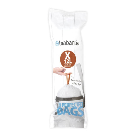Brabantia sac poubelle perfectfit code x 10-12l 20 pièces
