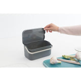 Brabantia poubelle à poser gris