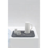 Brabantia tapis de drainage en microfibre pour évier 47x40 cm gris