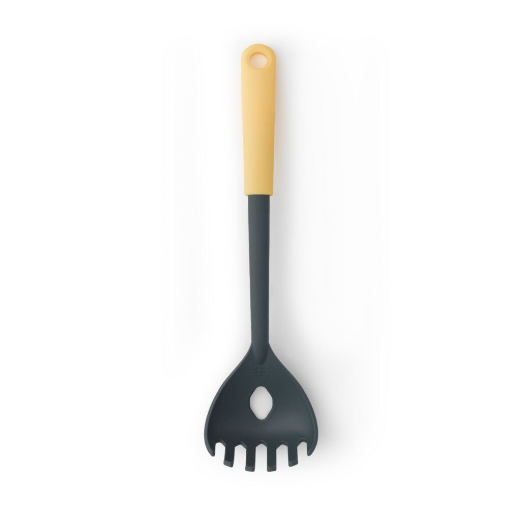 Brabantia savoureux+ cuillère à spaghetti + taille de spaghetti jaune