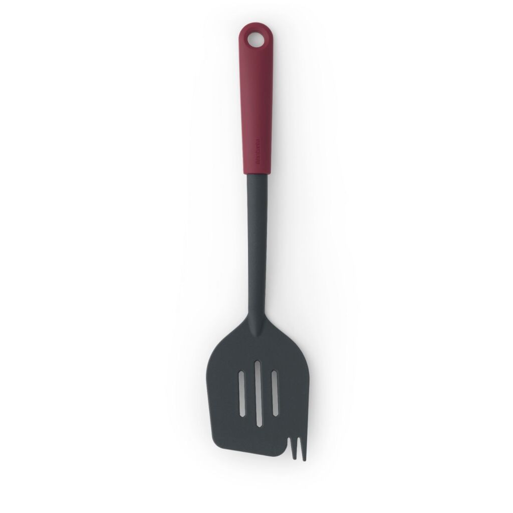 Brabantia brabantia tasty+ bakspaan + vork aubergine rood