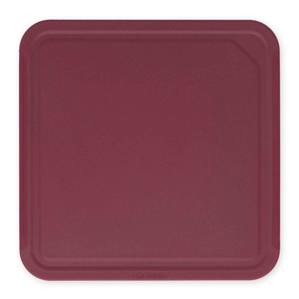 Brabantia Tasty+ Cutting Board 25x0,8x25 cm Aubergin Red