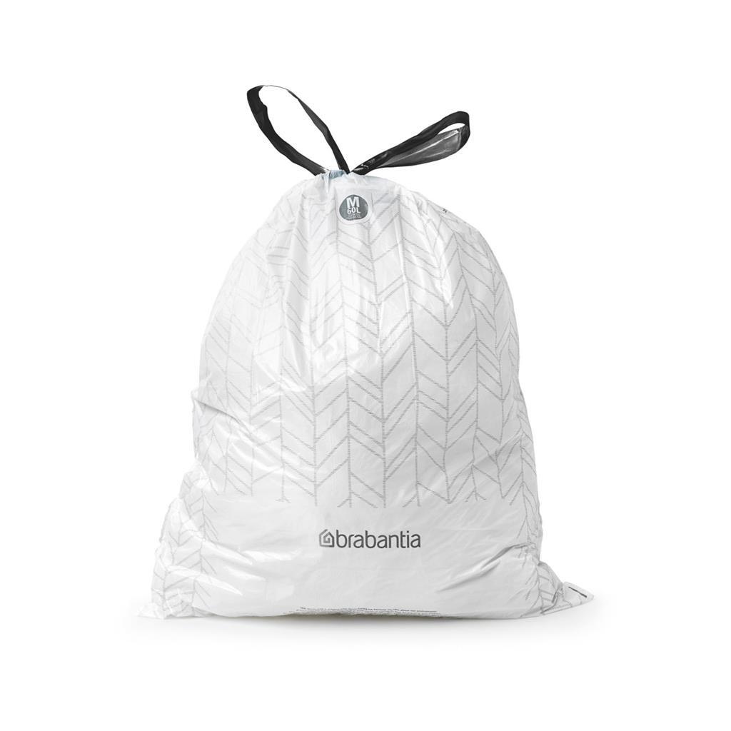 Sac poubelle Brabantia m 60l rouleau de 10 sacs