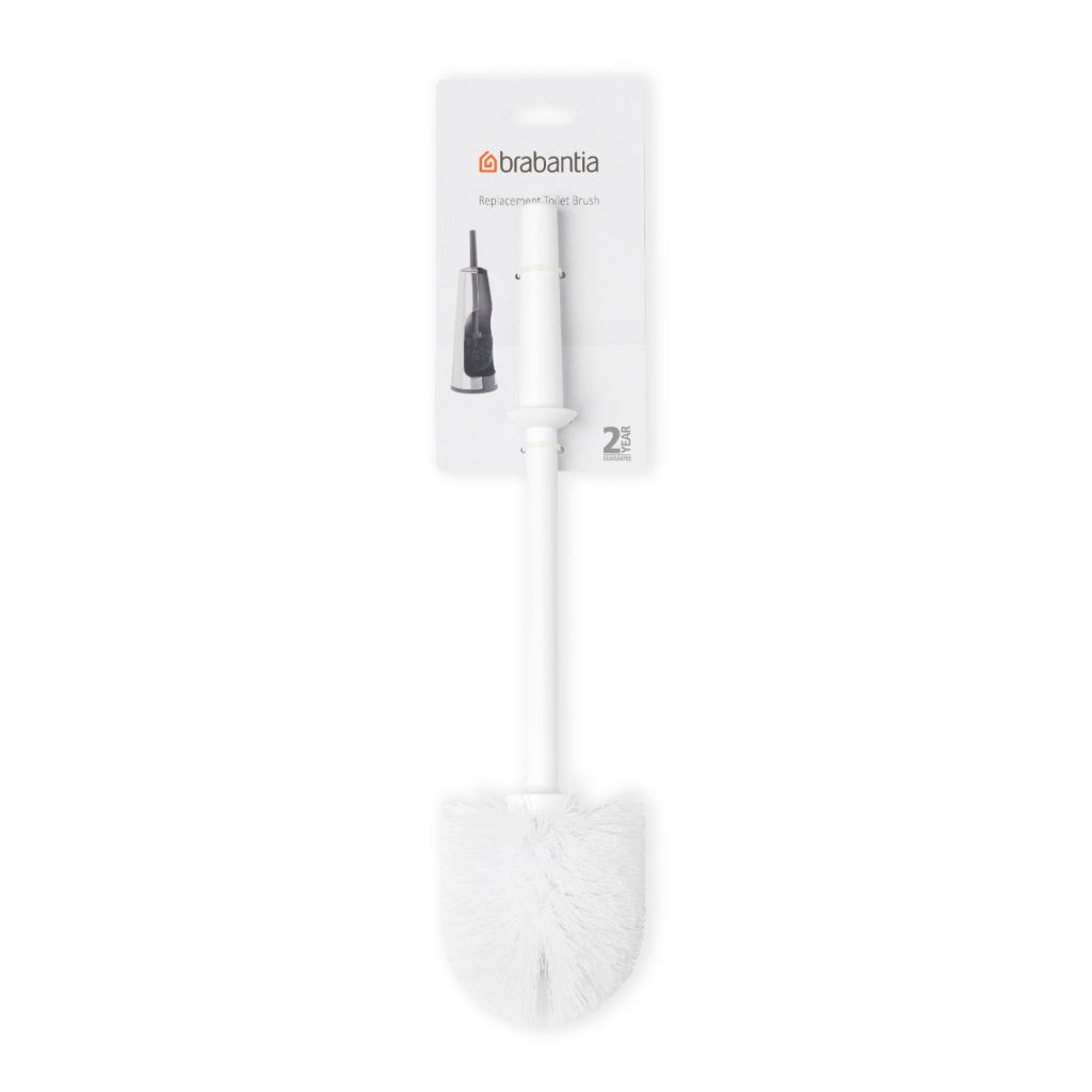 Brabantia renouveler la brosse de toilette blanche