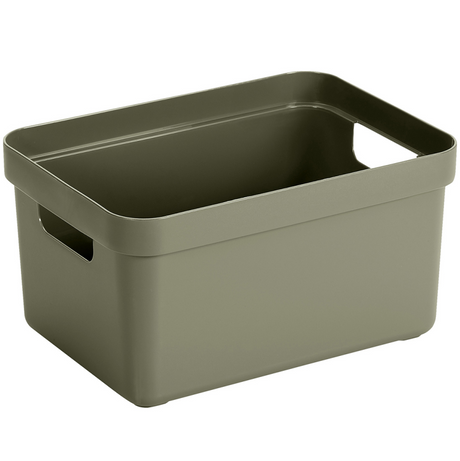 Sunware sigma home boîte de rangement 5l vert foncé