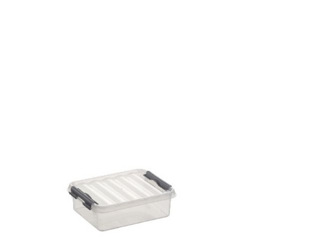 Sunware q-line boîte de rangement petite 1 litre transp. 20x15x6cm