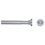 Rideau de douche en peau de sceaux télescopique 125-220 cm de couleur chromée