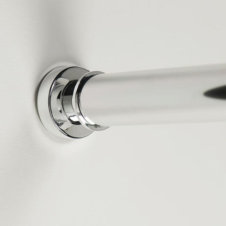 Rideau de douche en peau de sceaux télescopique 125-220 cm de couleur chromée
