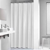 Cortina de ducha de piel de sello de sello Madeira 240 cm White 238501510