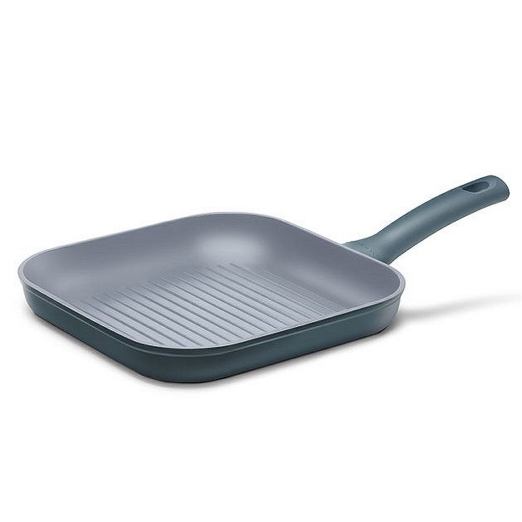 Cuisinox poêle à griller denim blues 26x26 cm