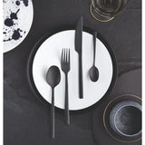 Amefa vintage cutlery set 16-piece black