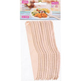 Couteaux en bois Cuisine élégance 16 cm 12 pièces