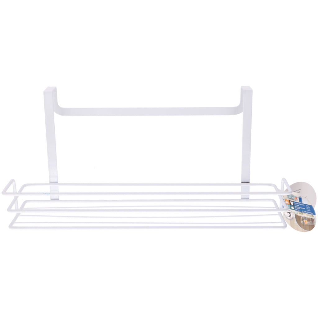 Basic Hooks Co towel door rack 35.5x13.5x16 cm white