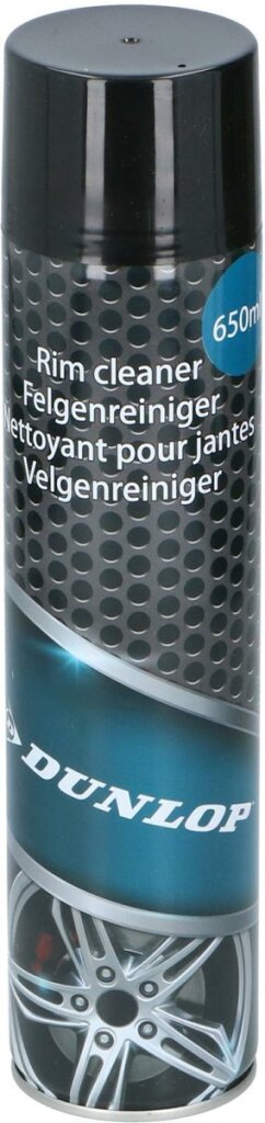 Dunlop nettoyant pour roues de voiture spray nettoyant 650ml