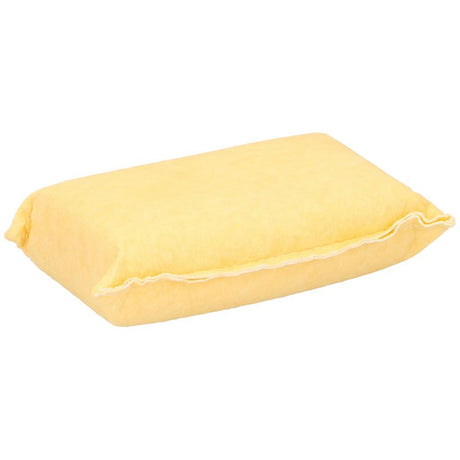 Éponge de chamois de voiture en cuir Basic jaune