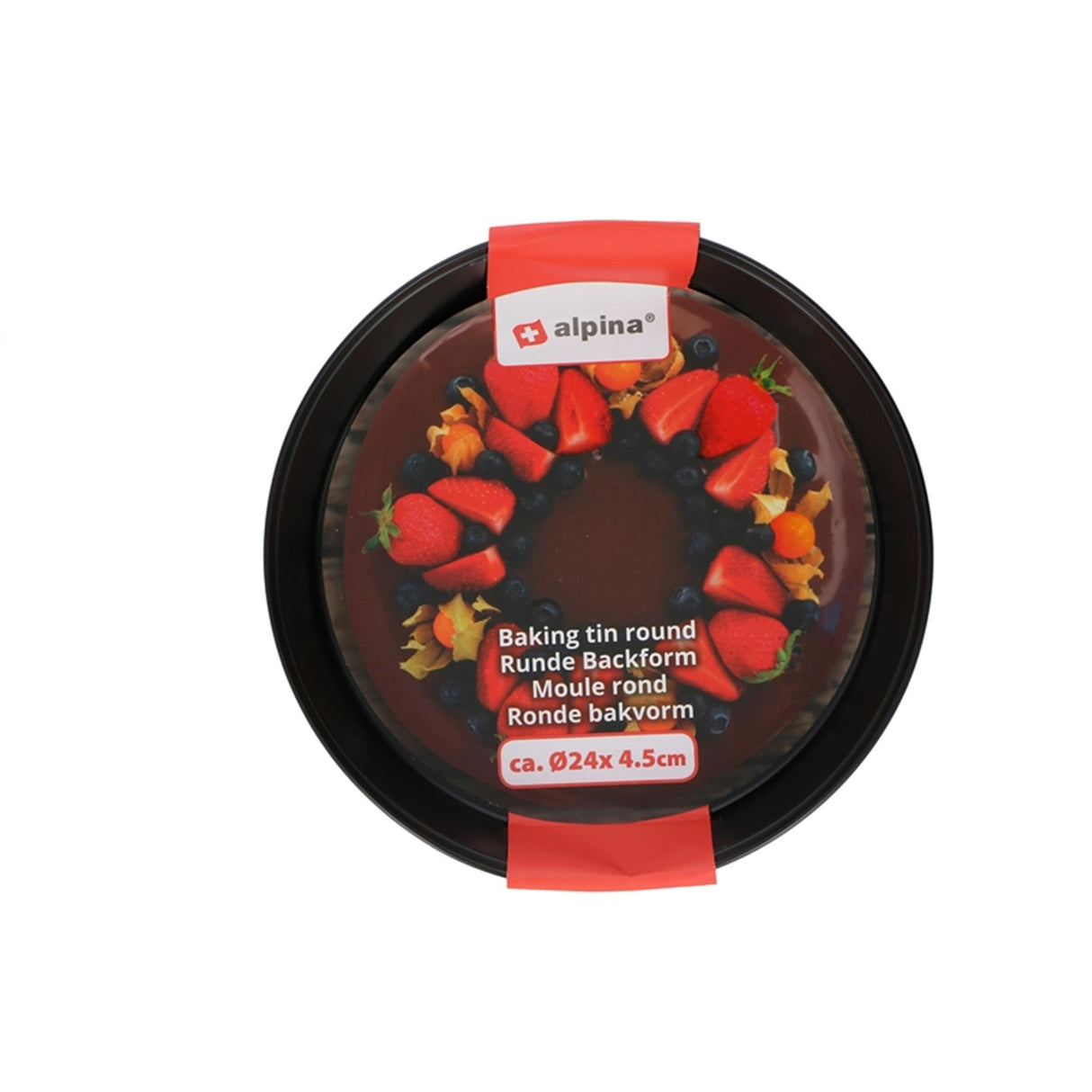 Moule à pâtisserie Alpina rond, 24x4,5cm