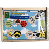 Jeu de mémoire en bois Marionettewood 20 pièces