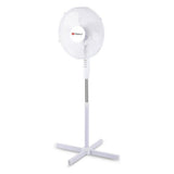 Ventilateur sur pied Alpina 40 cm blanc