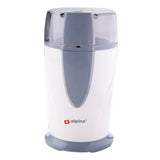 Moulin à café électrique Alpina 150w blanc gris