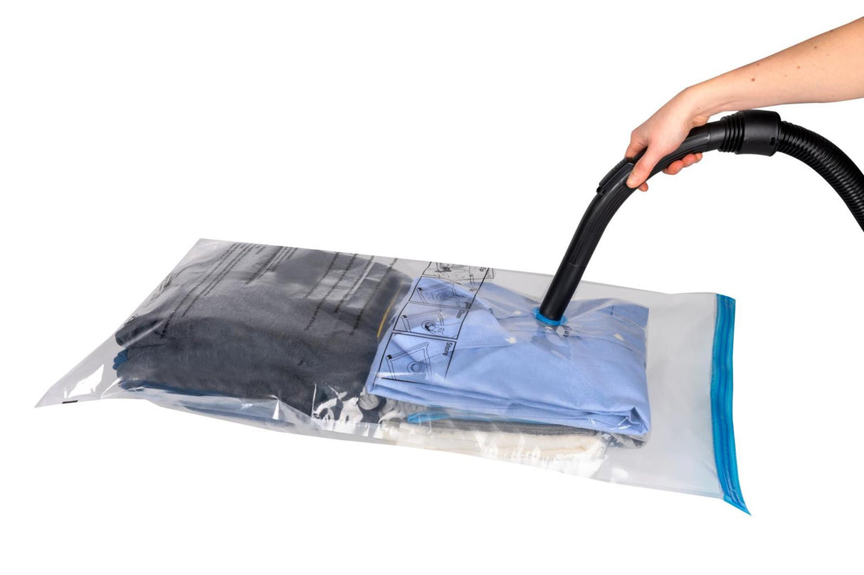 Sacs de conservation sous vide Alpina lot de 2 pièces 130x74 86x50cm