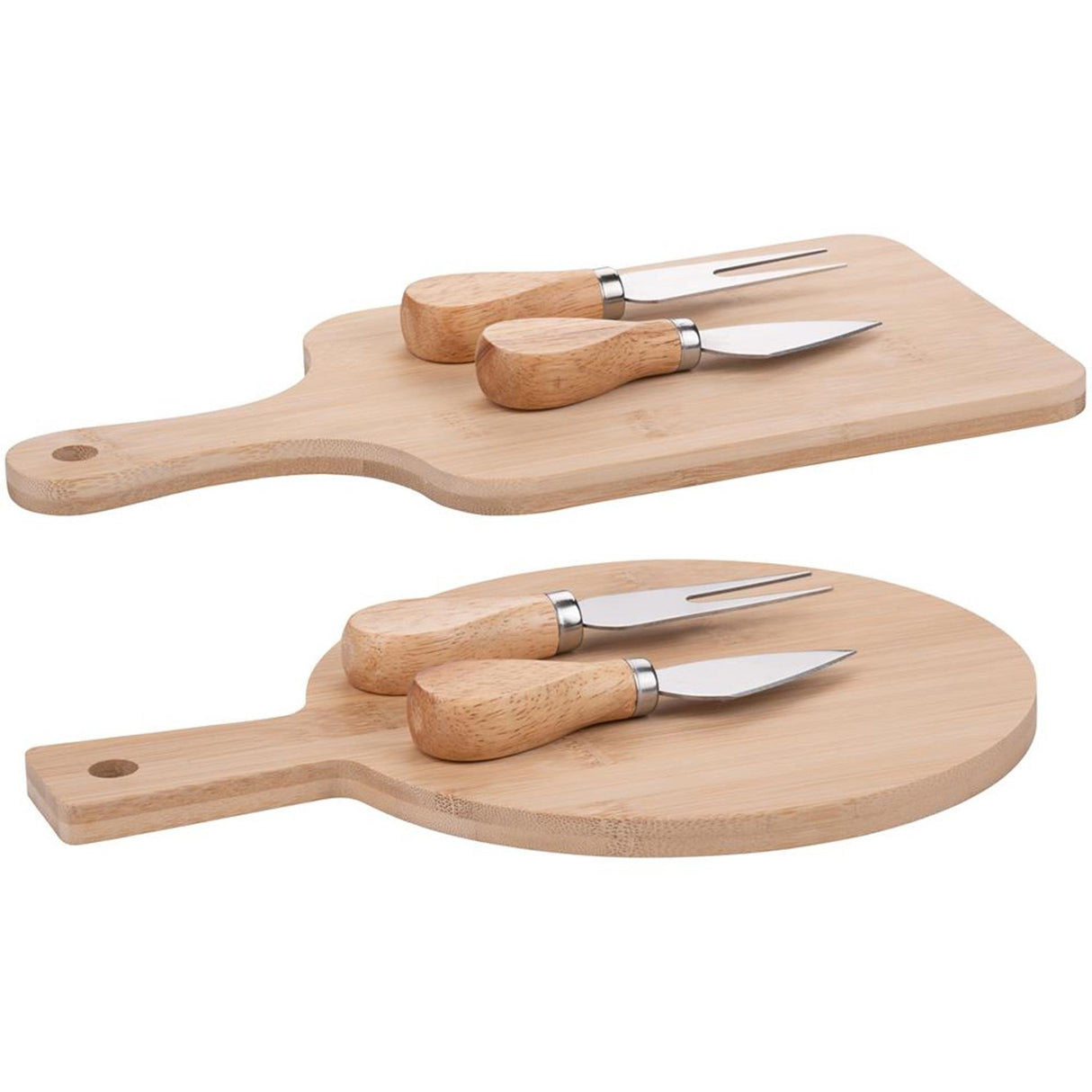 Ensemble de planches à fromage Lifetime Cooking 3 pièces 28,5x18x2,8cm