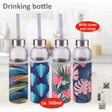 Gourde Alpina verre 500ml + couvercle