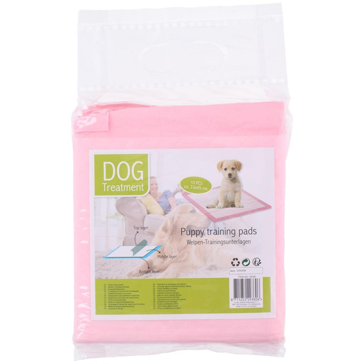 Tapis de dressage pour chiots, paquet de 10