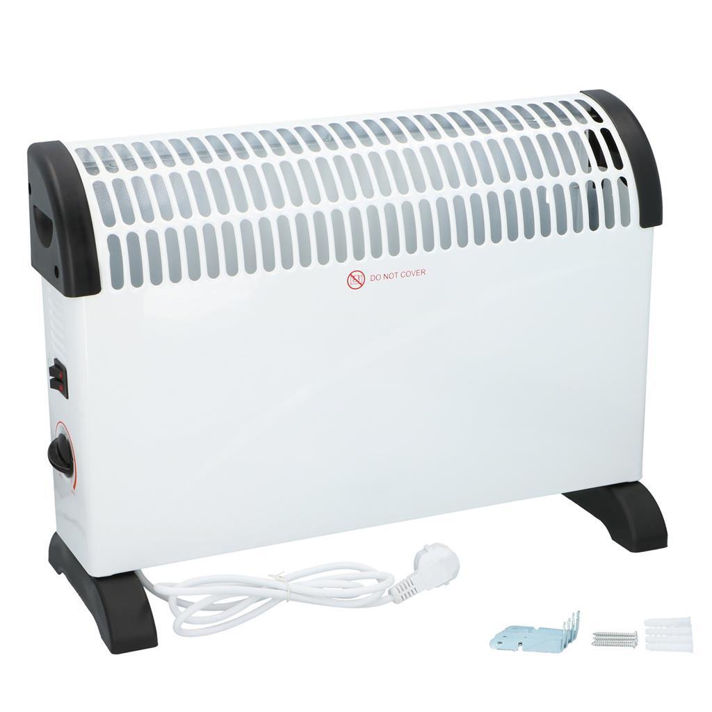 Alpina convecteur 2000w blanc noir