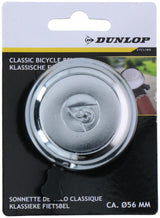Cloche de vélo classique en argent