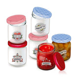 Alpina ensemble de pots de conservation 6 pièces 200ml