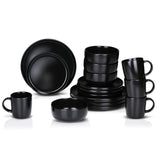 Alpina service de table 16 pièces ø26,5cm noir