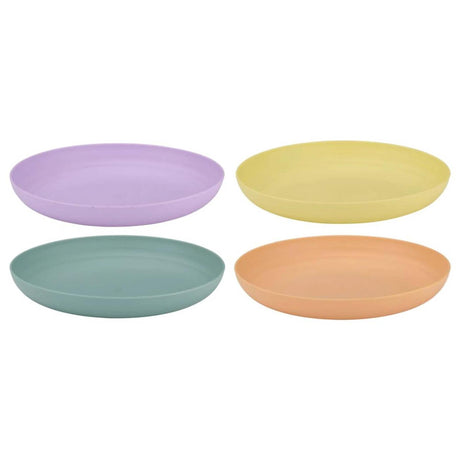 Assiettes colorées Alpina, 4 pcs.