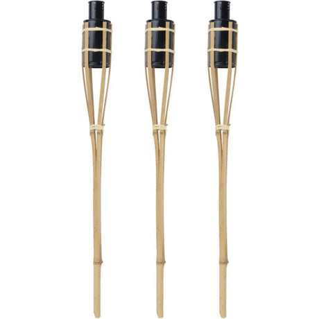 Set de torches en bambou 3 pièces ø6x63cm