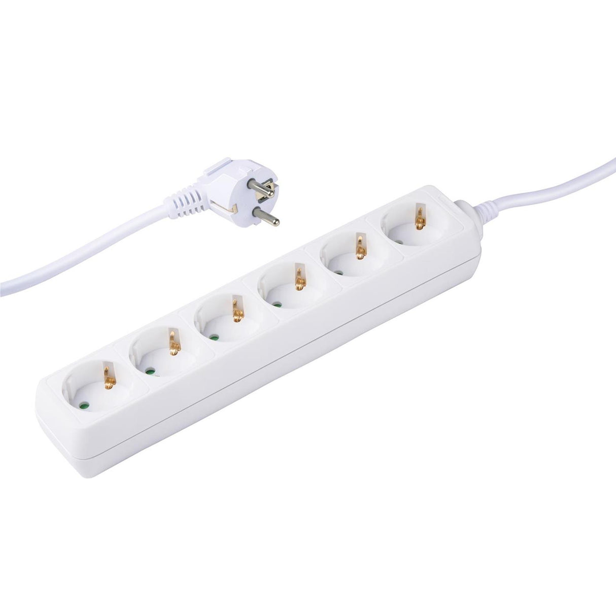 Grundig multiprise blanc 6x 1,5m