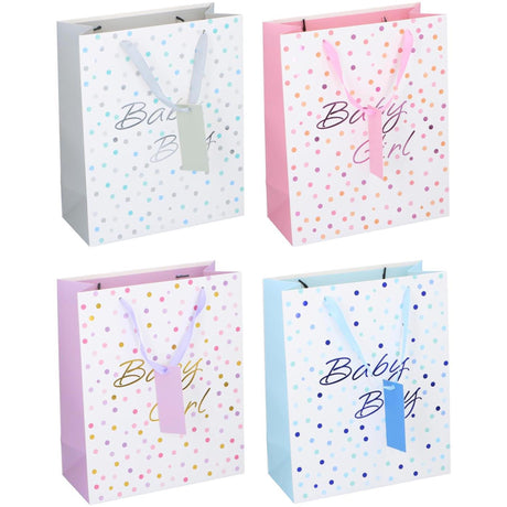Sac cadeau bébé 32x26x12cm