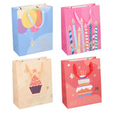 Sac cadeau gâteau d'anniversaire 32x26cm